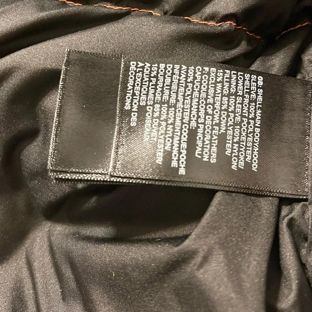 The North Face Men's Orange and Black Jacket - Picture 8 of 15
